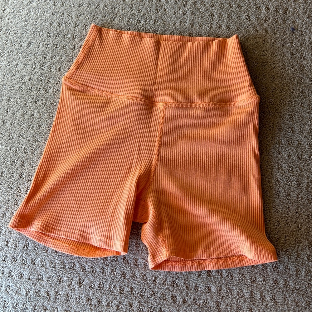 Daily Drills Orange Athletic Shorts